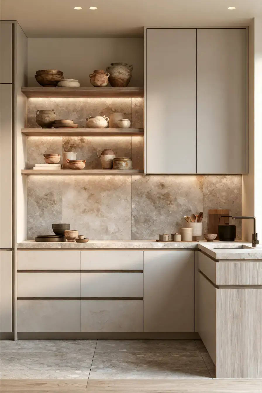 29 Natural Stone Backsplash Kitchen Ideas With Real Texture 5 natural stone backsplash kitchen