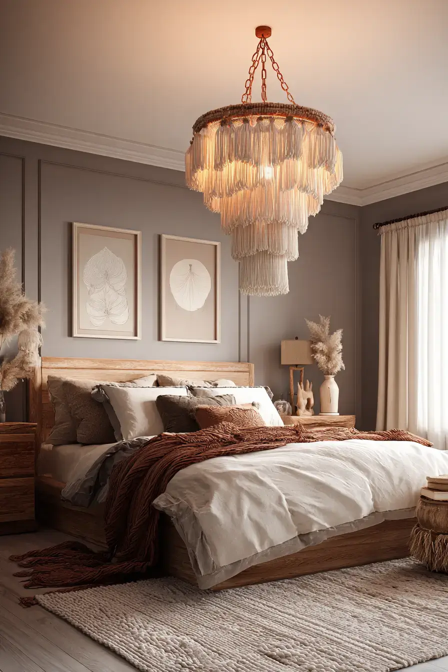 29 Boho Bedroom Lighting Ideas for the Softest Evening Glow 5 boho bedroom lighting ideas