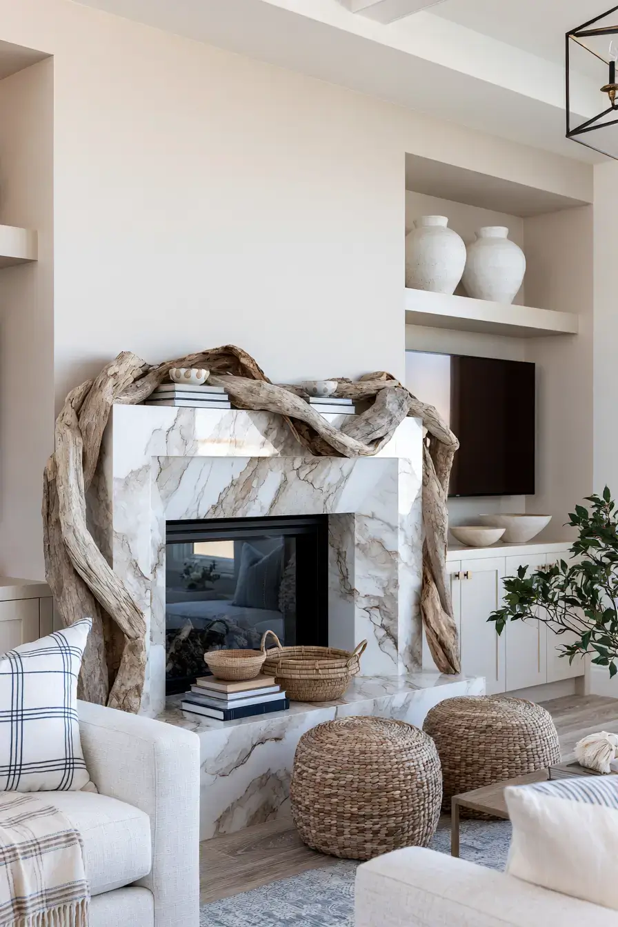 29 Driftwood Decor Ideas the Beach Gave Away for Free 6 driftwood decor