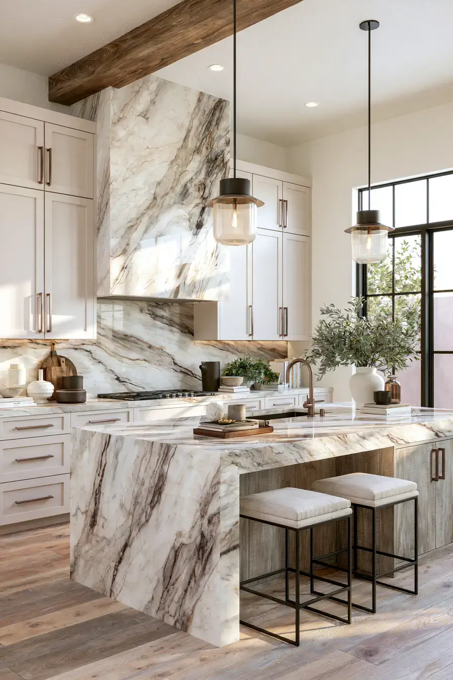 29 Stone Kitchen Ideas for Cooks Who Like Substance 6 stone kitchen