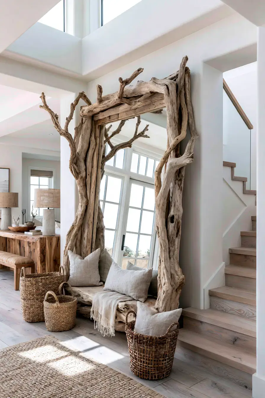 29 Driftwood Decor Ideas the Beach Gave Away for Free 7 driftwood decor