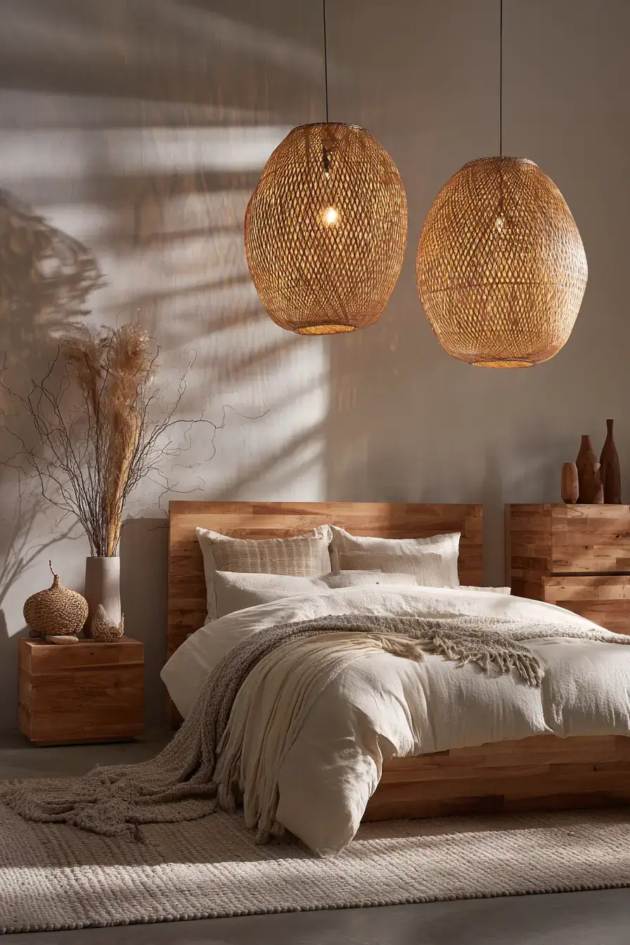 29 Boho Bedroom Lighting Ideas for the Softest Evening Glow 7 boho bedroom lighting ideas