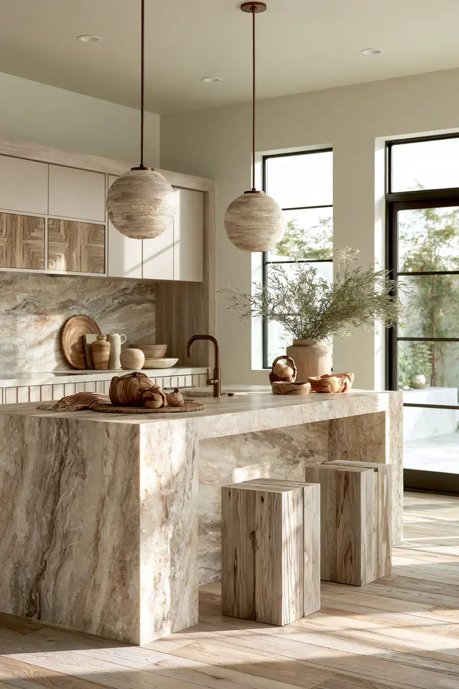 29 Stone Kitchen Ideas for Cooks Who Like Substance 8 stone kitchen