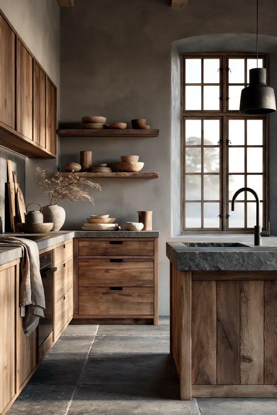 29 Wooden Kitchen Ideas for Warmth You Can Feel 8 wooden kitchen