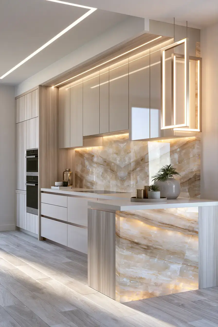 29 Natural Stone Backsplash Kitchen Ideas With Real Texture 8 natural stone backsplash kitchen