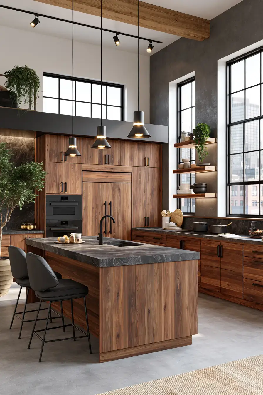 29 Wooden Kitchen Ideas for Warmth You Can Feel 9 wooden kitchen