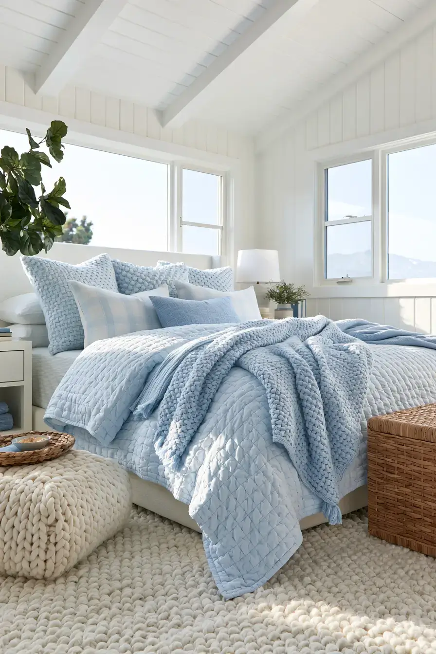 29 Nautical Bedroom Ideas for Sleeping Near the Sea 9 nautical bedroom