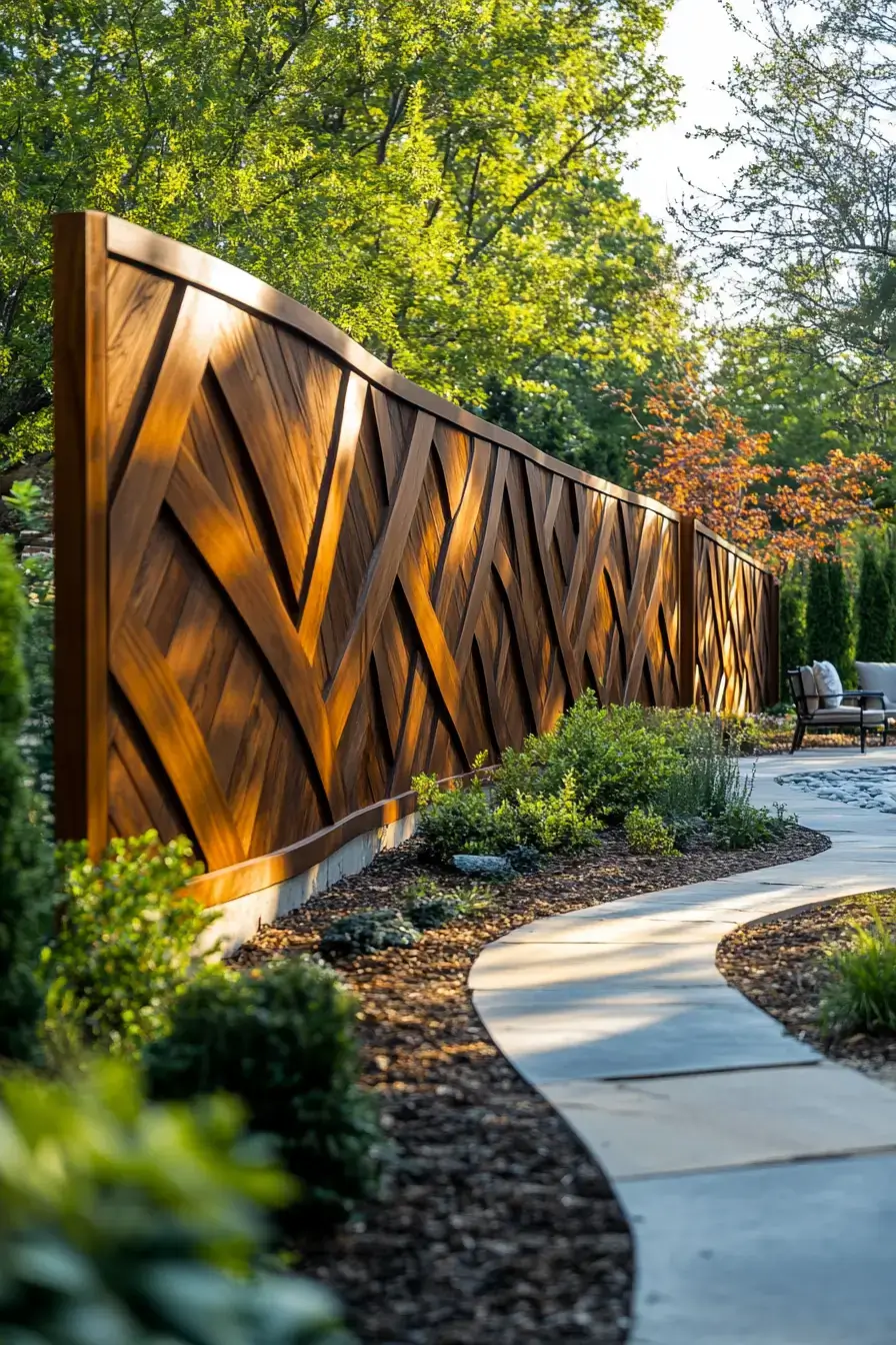 29 Yard Fence Decor Ideas That Turn a Boundary Into a Backdrop 9 yard fence decor ideas