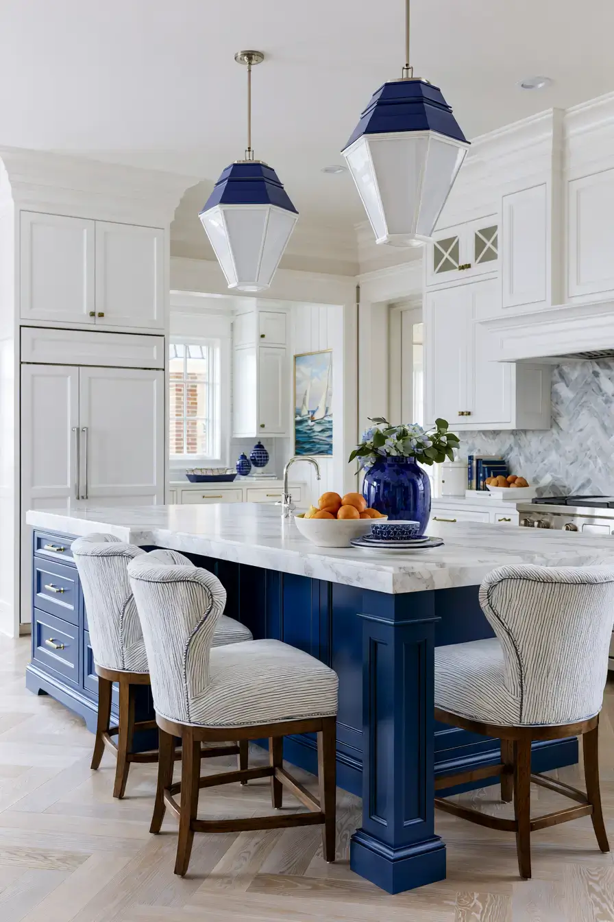 29 Nautical Kitchen Ideas for Cooking With a Sea Breeze 9 nautical kitchen