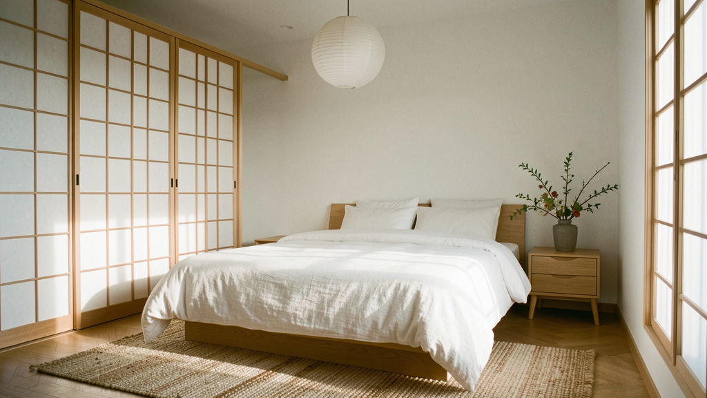 29 Japandi Style Bedroom Ideas for Sleeping Simply 33 japandi style bedroom