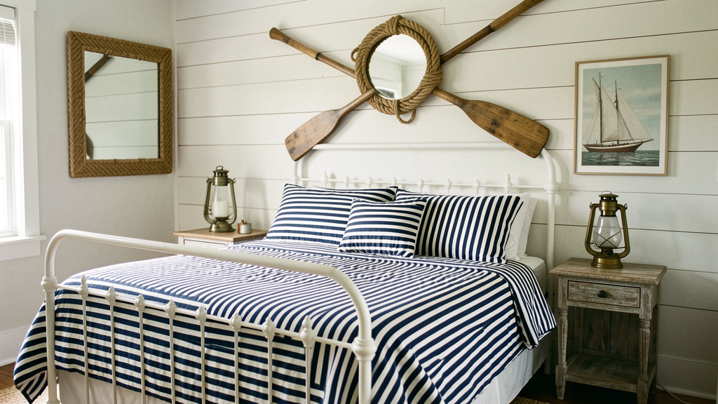29 Nautical Bedroom Ideas for Sleeping Near the Sea 30 nautical bedroom