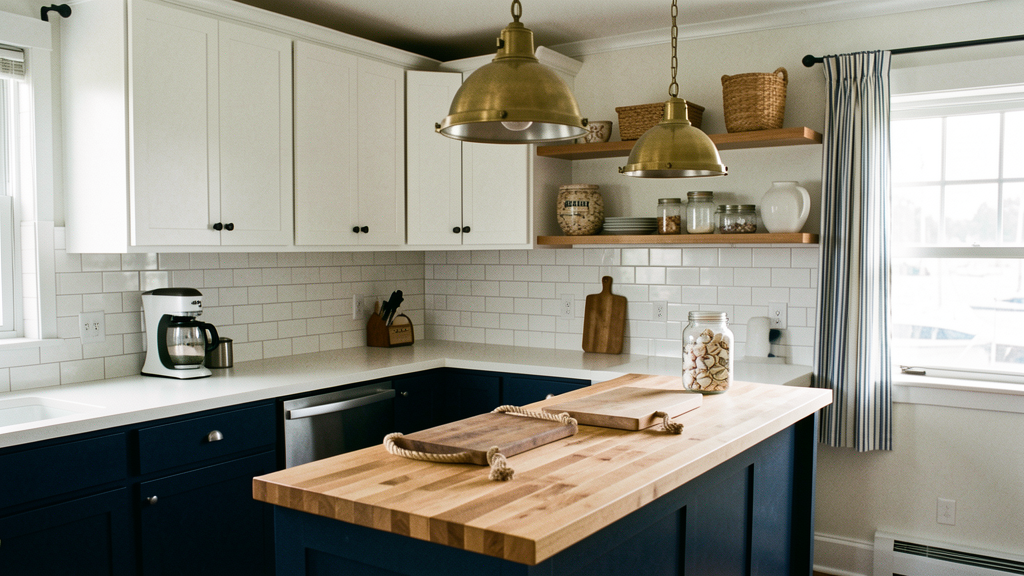 29 Nautical Kitchen Ideas for Cooking With a Sea Breeze 33 nautical kitchen