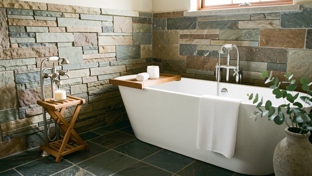 29 Stone Bathroom Ideas That Feel Carved From the Earth 33 stone bathroom