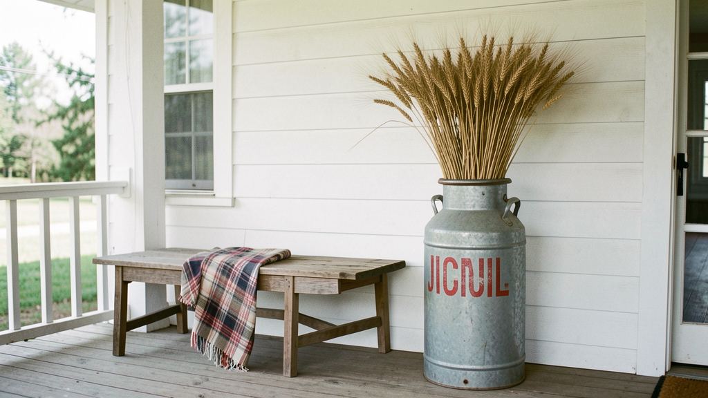 29 Vintage Milk Can Decor Ideas Straight From the Old Dairy Barn 31 vintage milk can decor ideas