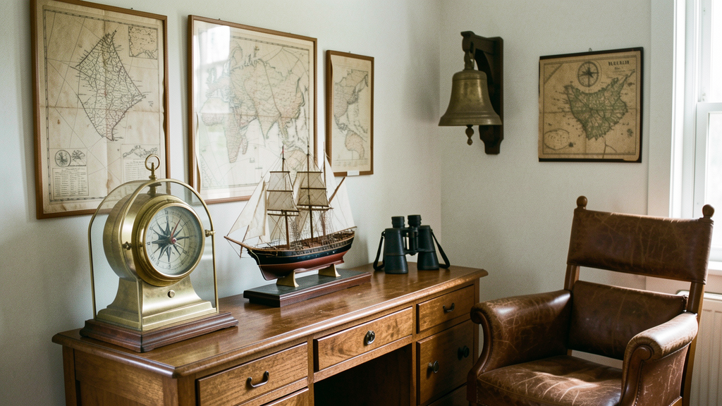 29 Vintage Nautical Decor Ideas With Real Maritime History 32 vintage nautical decor