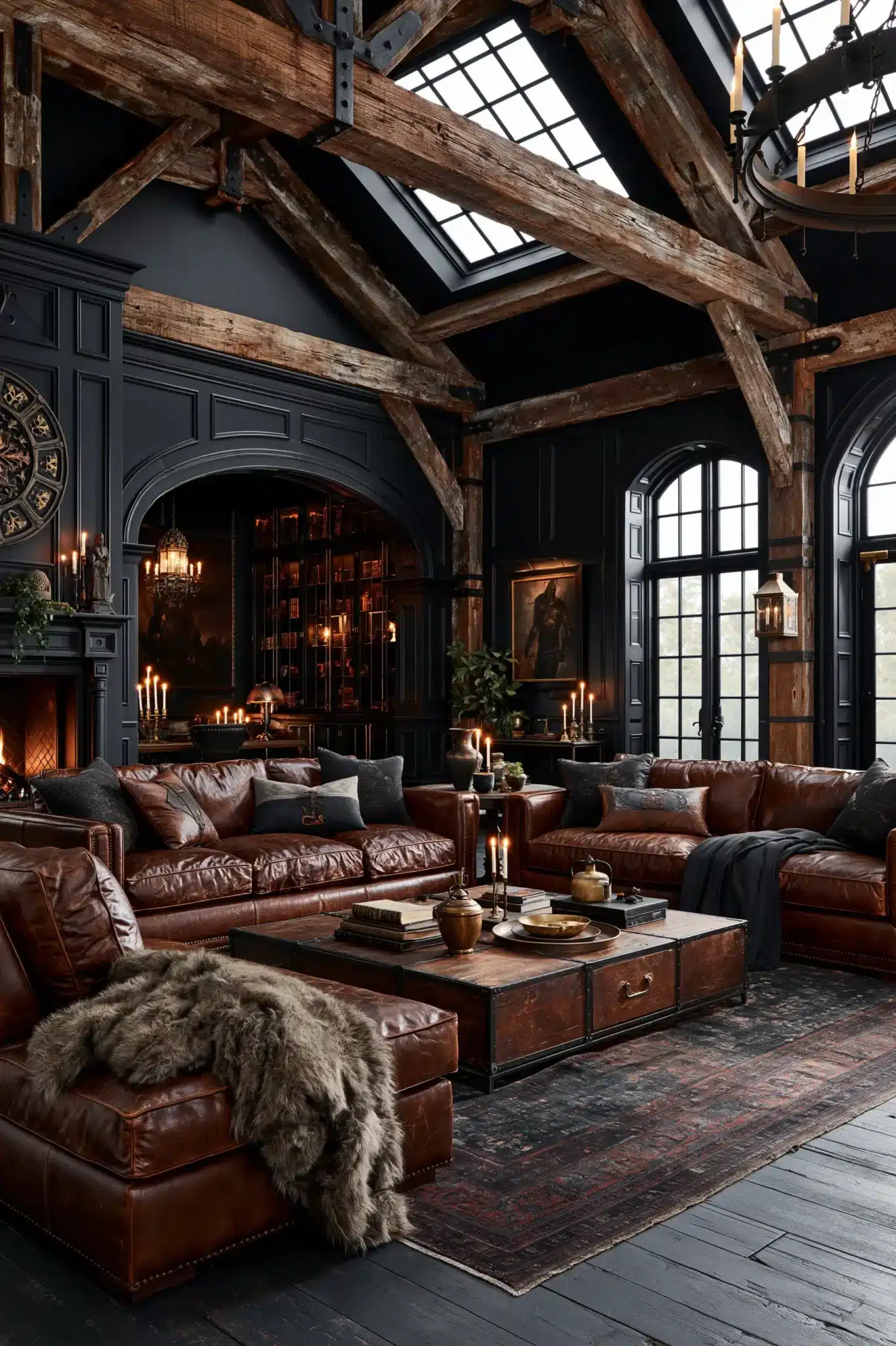 29 Western Gothic Decor Ideas That Mix Leather and Iron 1