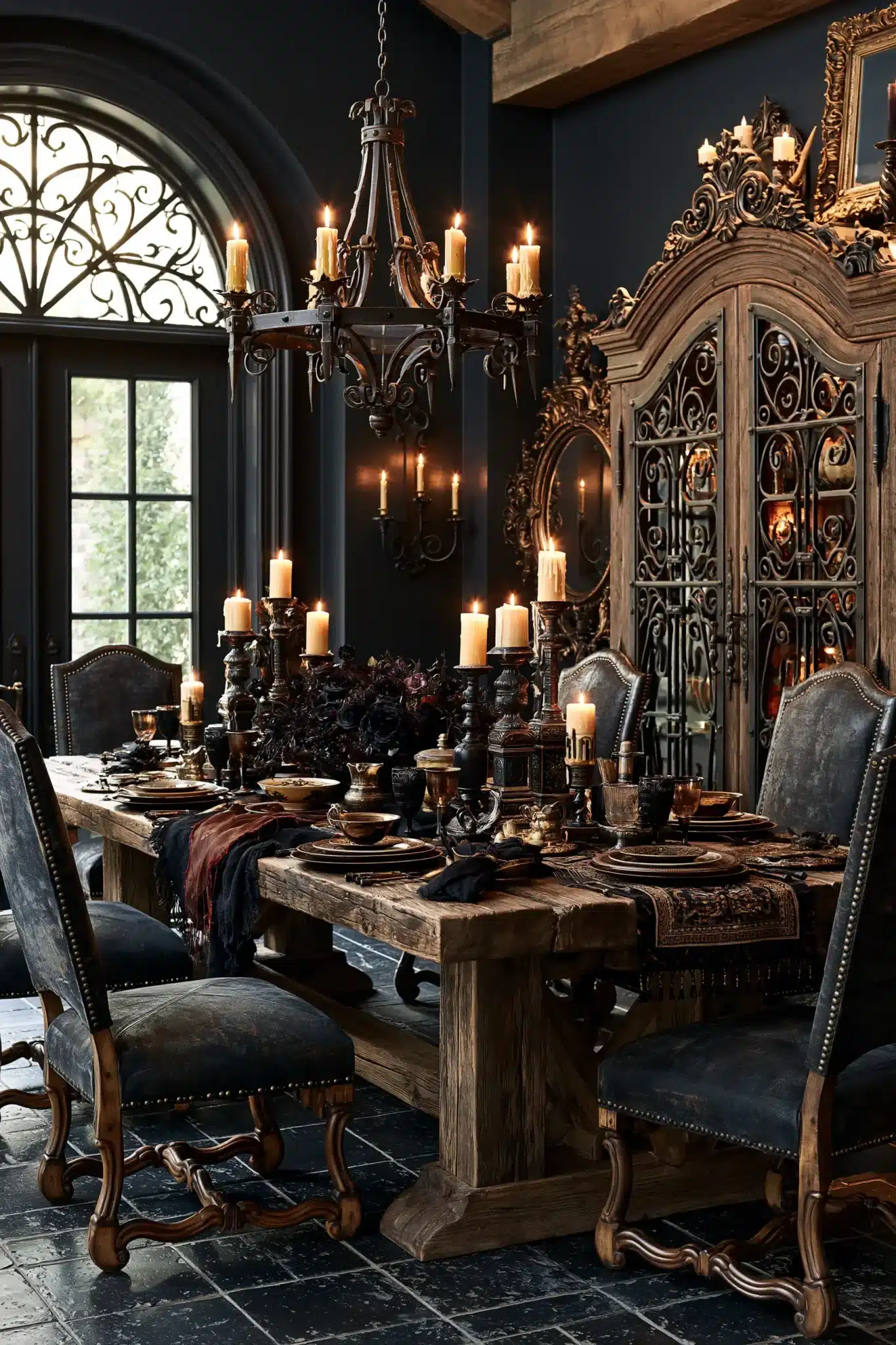 29 Western Gothic Decor Ideas That Mix Leather and Iron 10