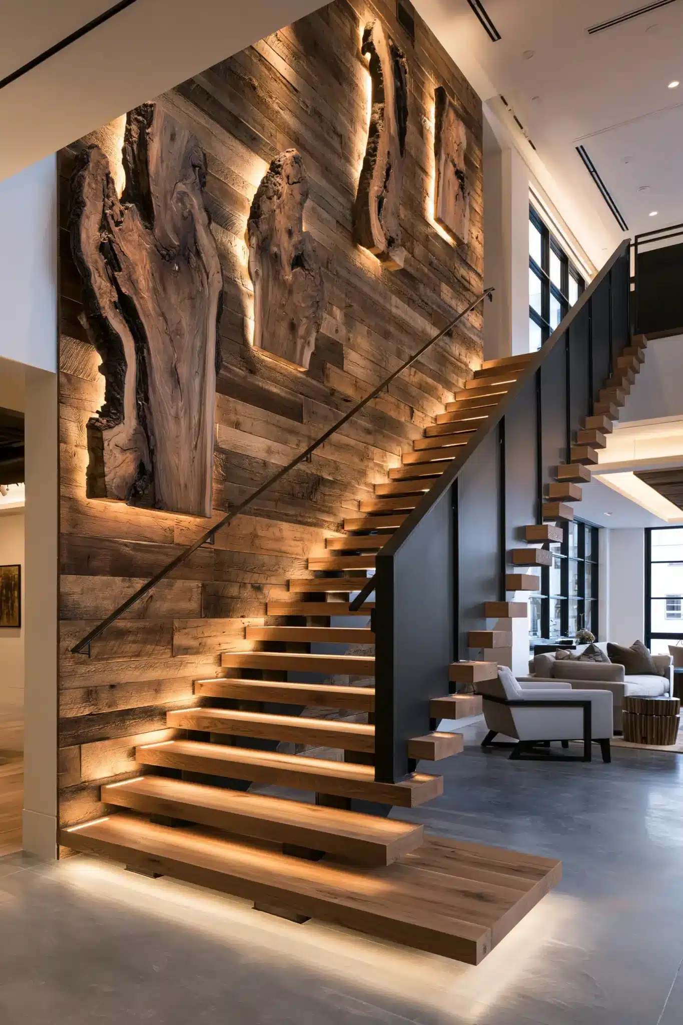 29 Staircase Wall Decor Ideas That Stop the Climb Feeling Bare 10