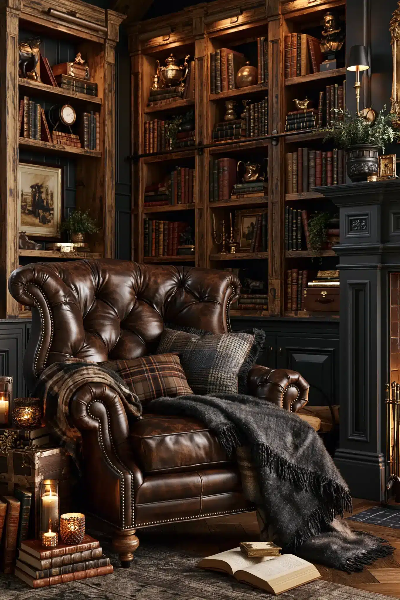 29 Western Gothic Decor Ideas That Mix Leather and Iron 12
