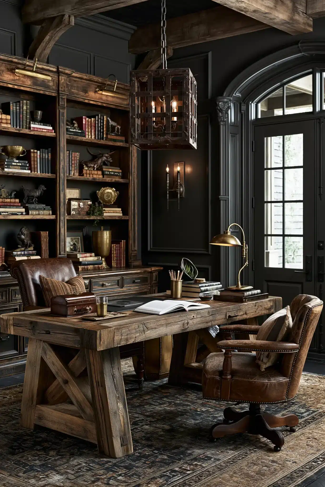 29 Western Gothic Decor Ideas That Mix Leather and Iron 13