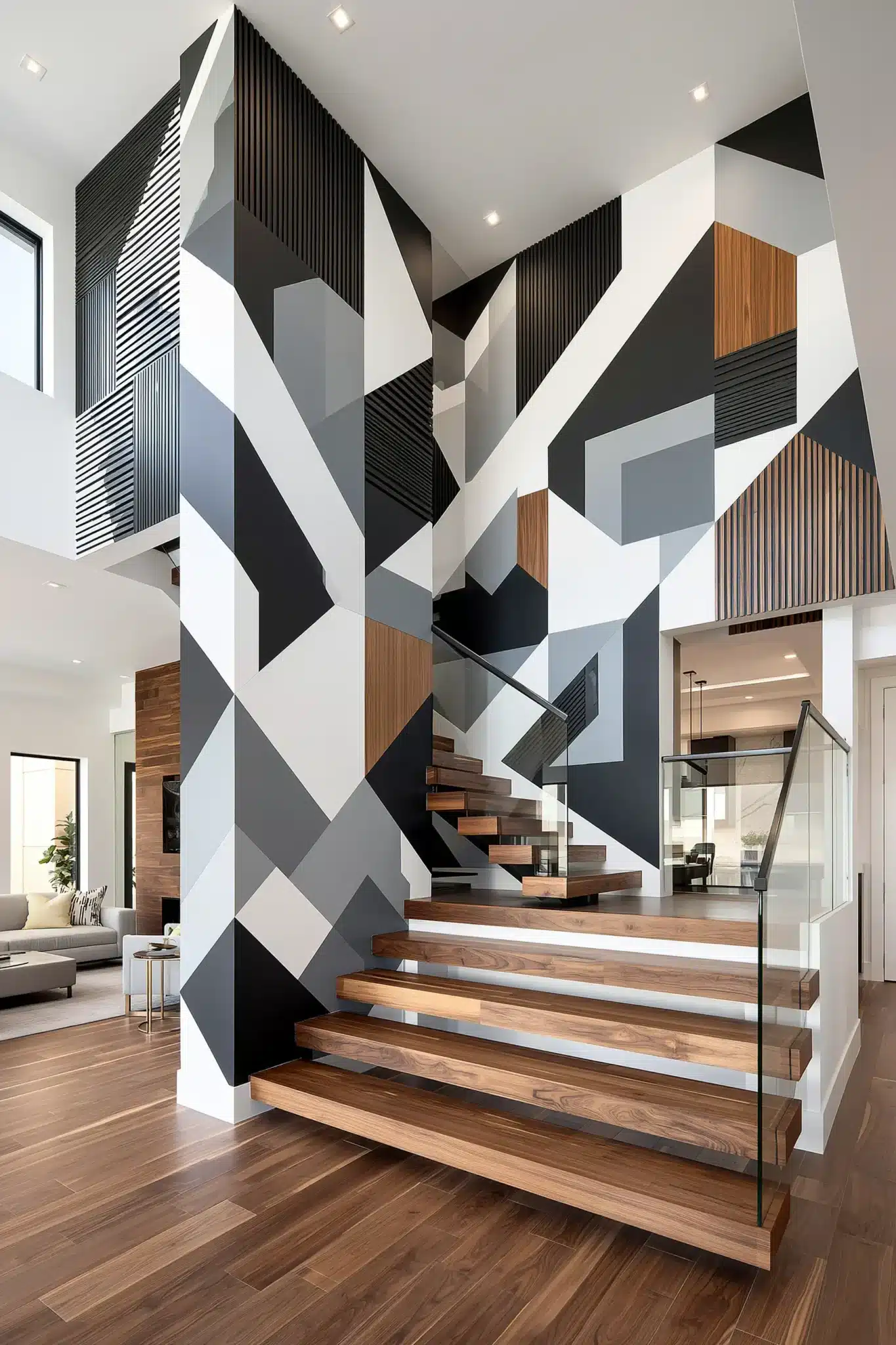 29 Staircase Wall Decor Ideas That Stop the Climb Feeling Bare 14