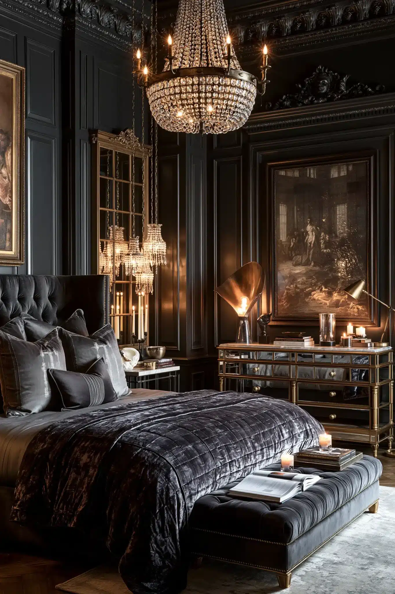 29 Gothic Bedroom Ideas That Lean Into the Dark Without Feeling Cold 14 Gothic Bedroom