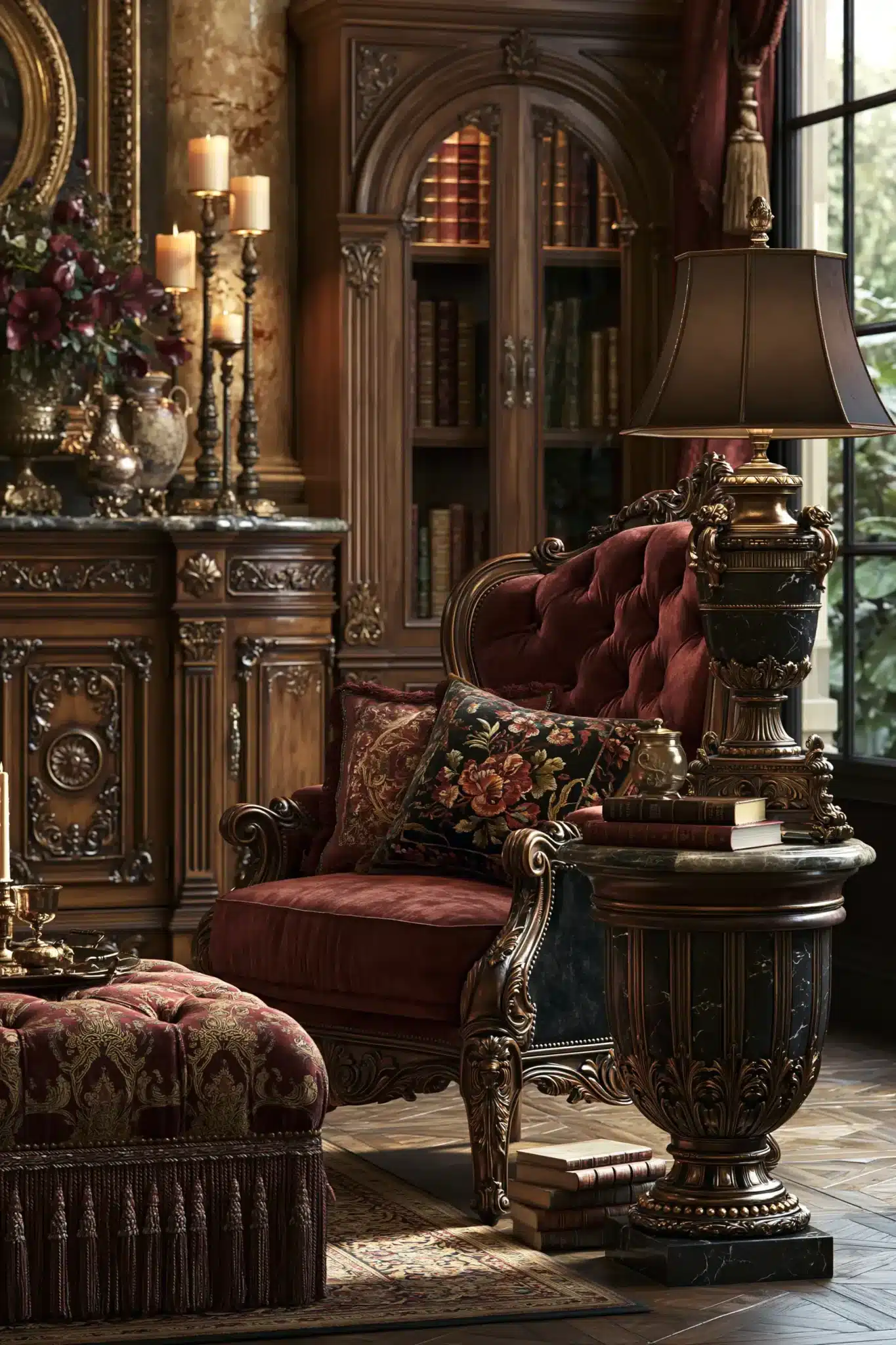 29 Victorian Gothic Decor Ideas with Real Antique Charm 14