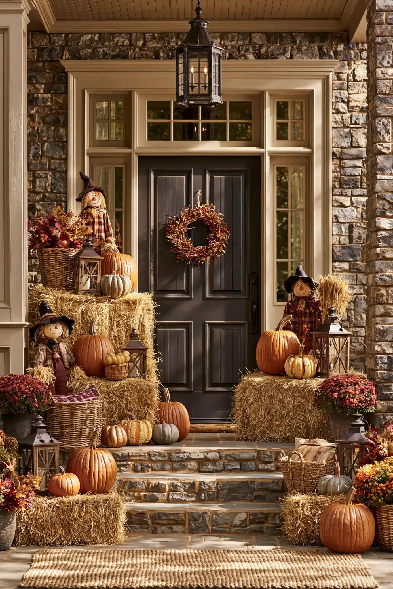 29 Halloween Porch Ideas That Look Good Before Dark 15