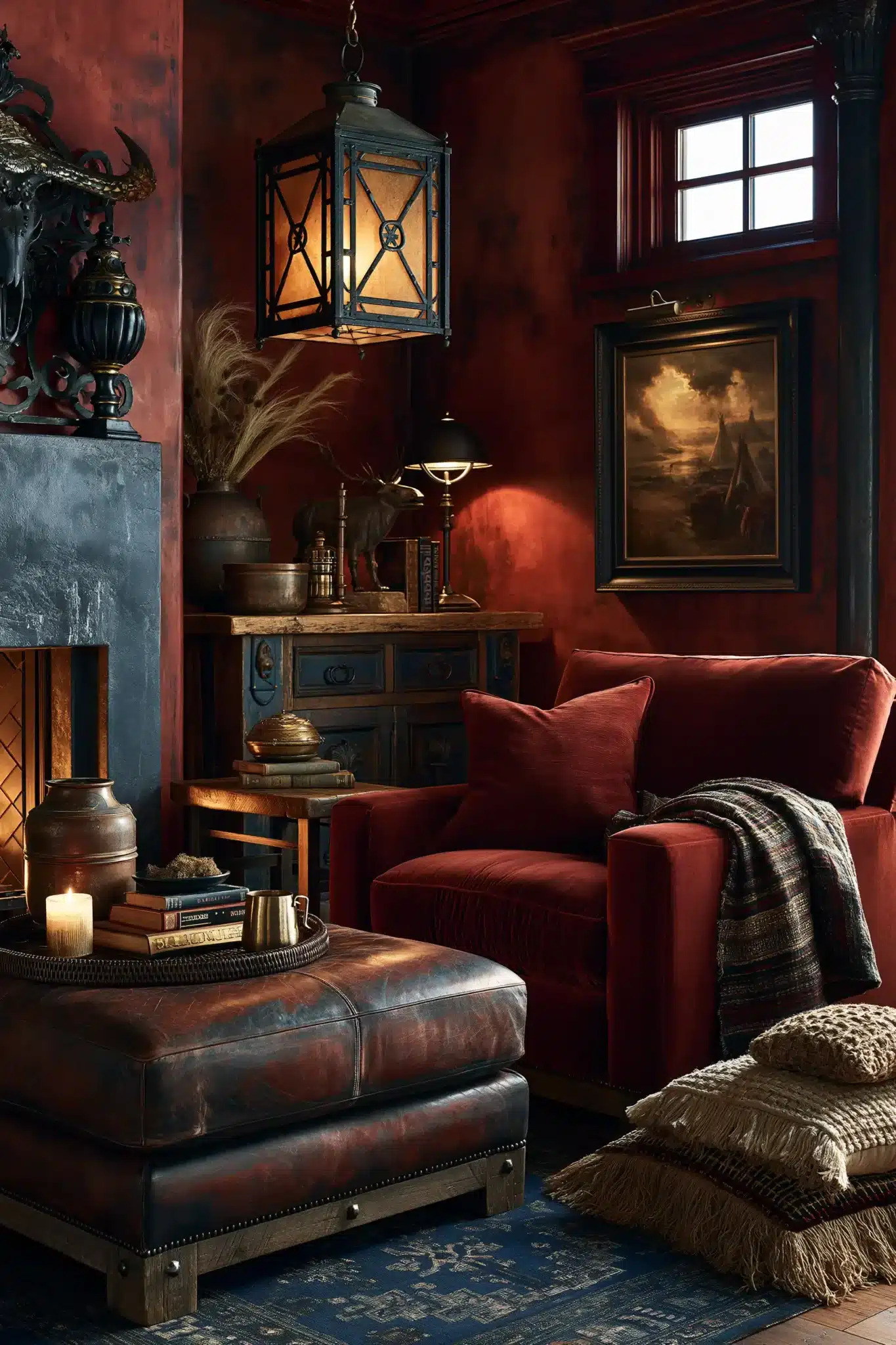 29 Western Gothic Decor Ideas That Mix Leather and Iron 15