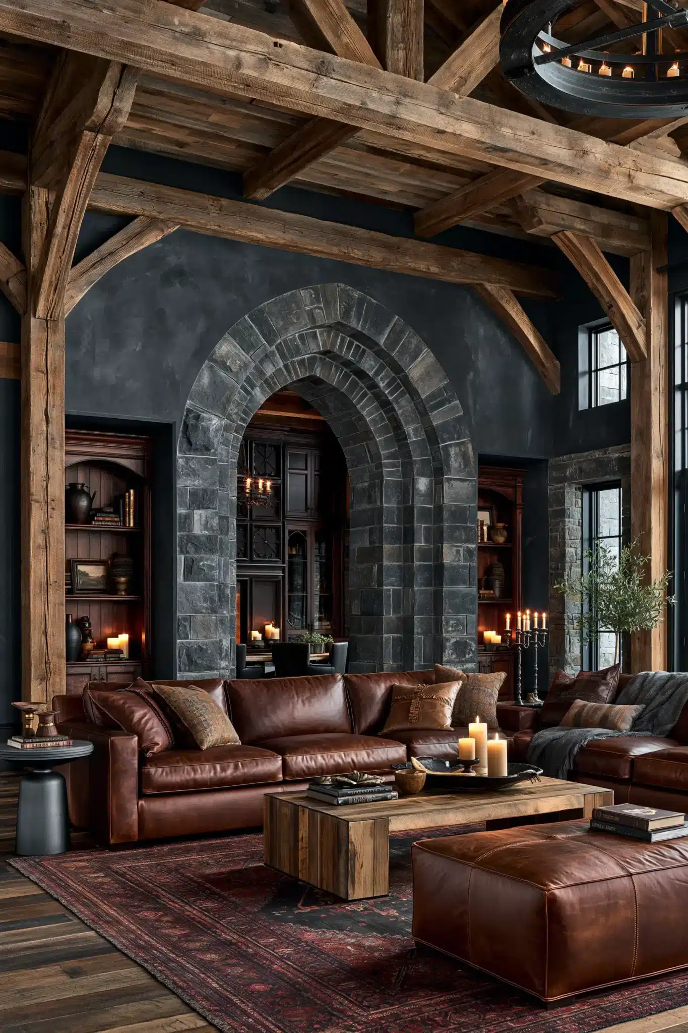 29 Western Gothic Decor Ideas That Mix Leather and Iron 16