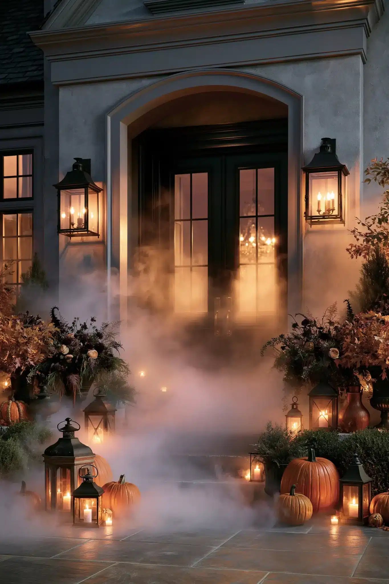 29 Halloween Porch Ideas That Look Good Before Dark 16