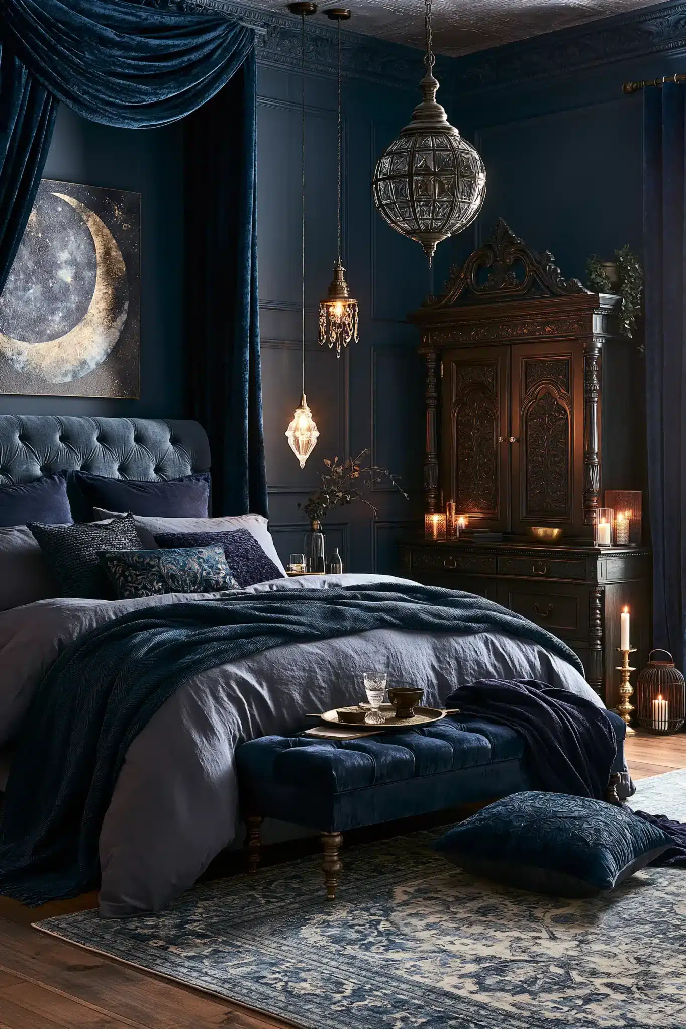 29 Gothic Bedroom Ideas That Lean Into the Dark Without Feeling Cold 16 Gothic Bedroom
