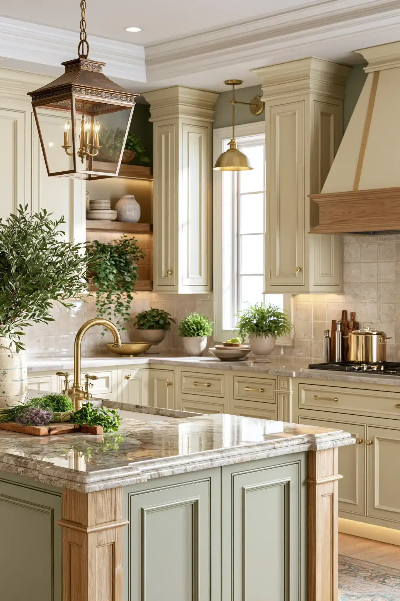 29 Sage Green and Cream Kitchen Ideas That Stay Soft 17