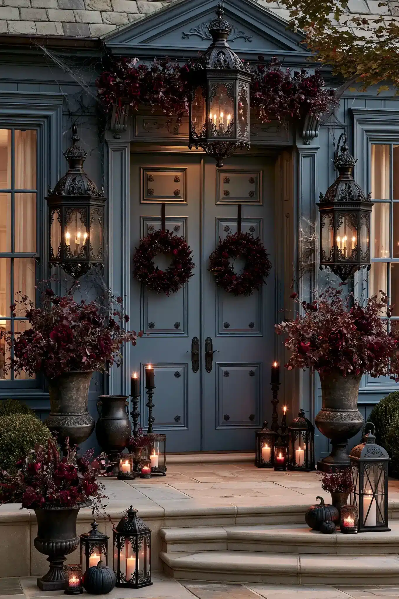 29 Halloween Porch Ideas That Look Good Before Dark 17