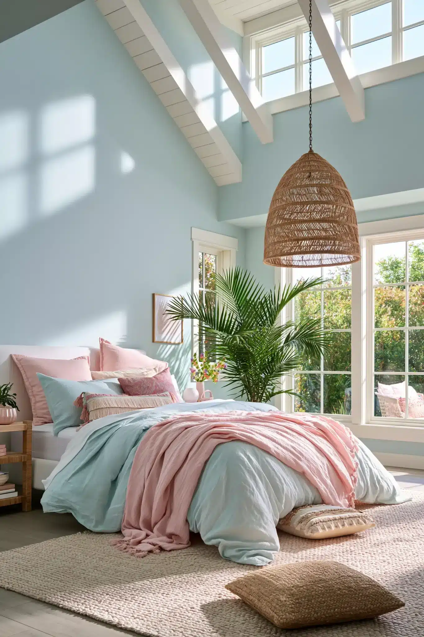 29 Light Blue and Pink Bedroom Ideas That Stay Grown-Up 18