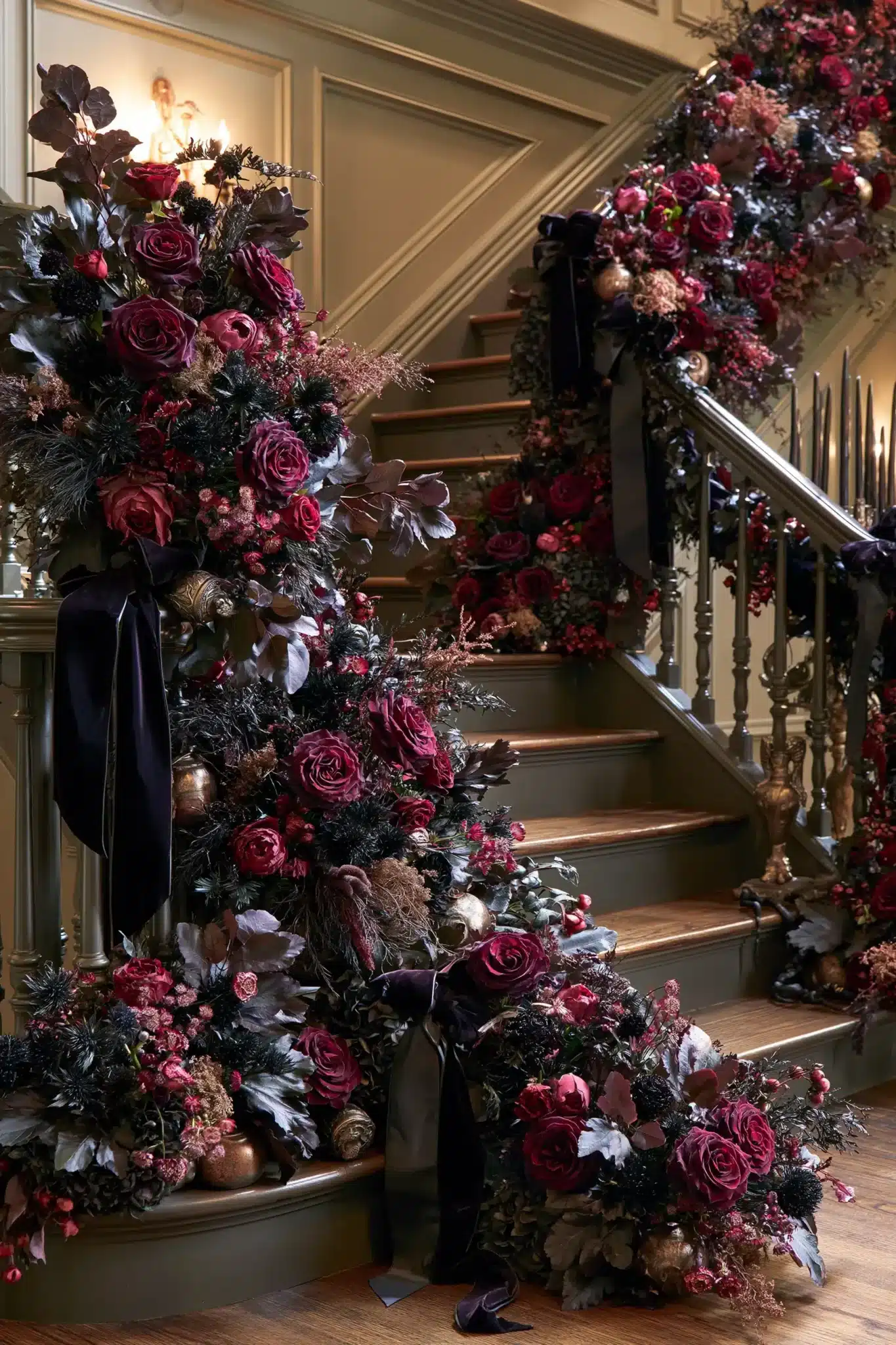 29 Halloween Staircase Decor Ideas That Skip the Cheap Stuff 18