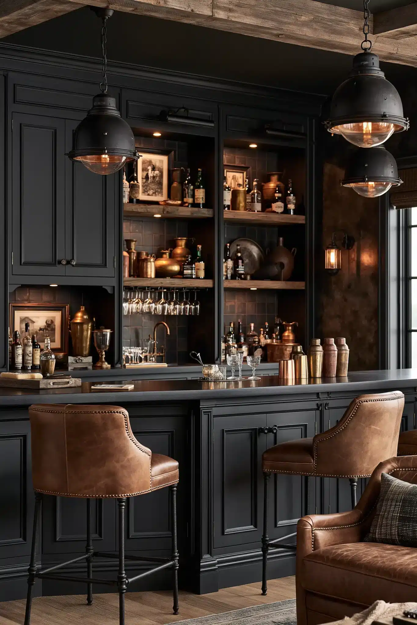 29 Western Gothic Decor Ideas That Mix Leather and Iron 18