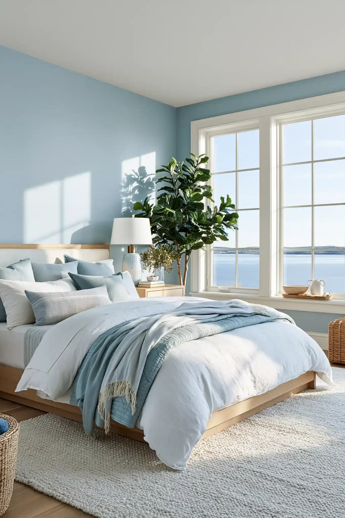 29 Light Blue and White Bedroom Ideas That Breathe 19