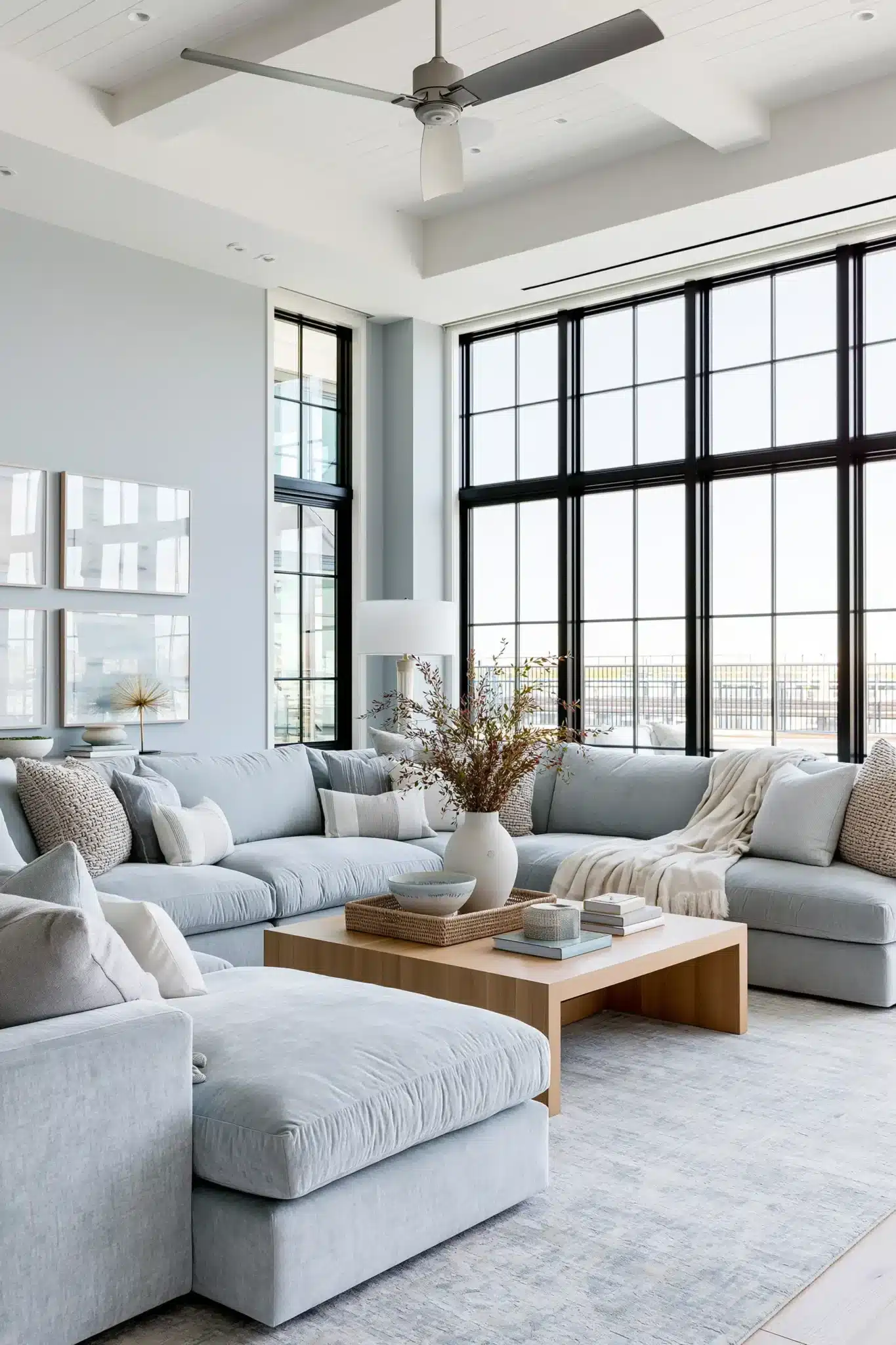 29 Light Blue and Grey Living Room Ideas That Stay Airy 19