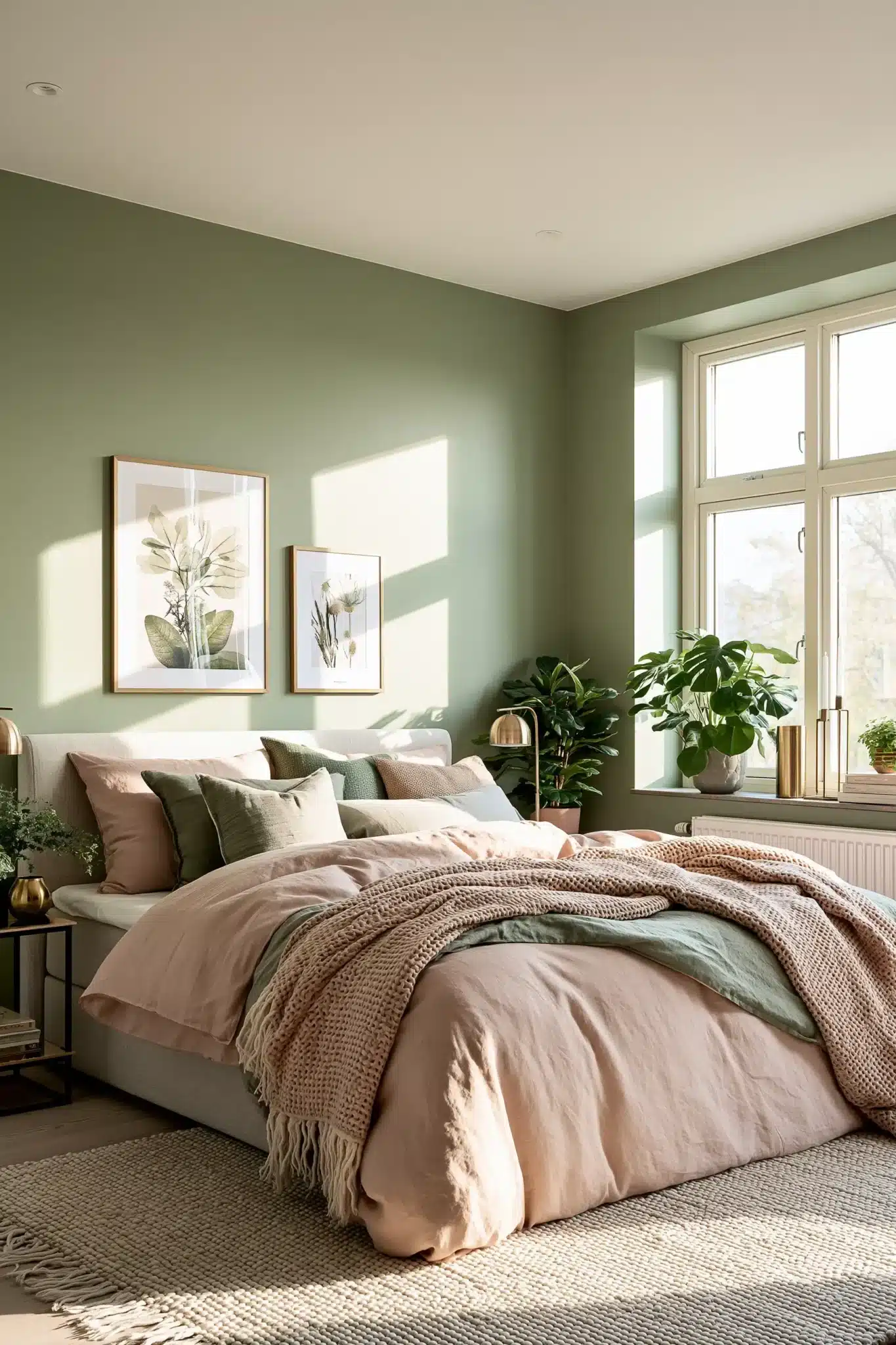 29 Sage Green and Blush Bedroom Ideas That Feel Quiet 19
