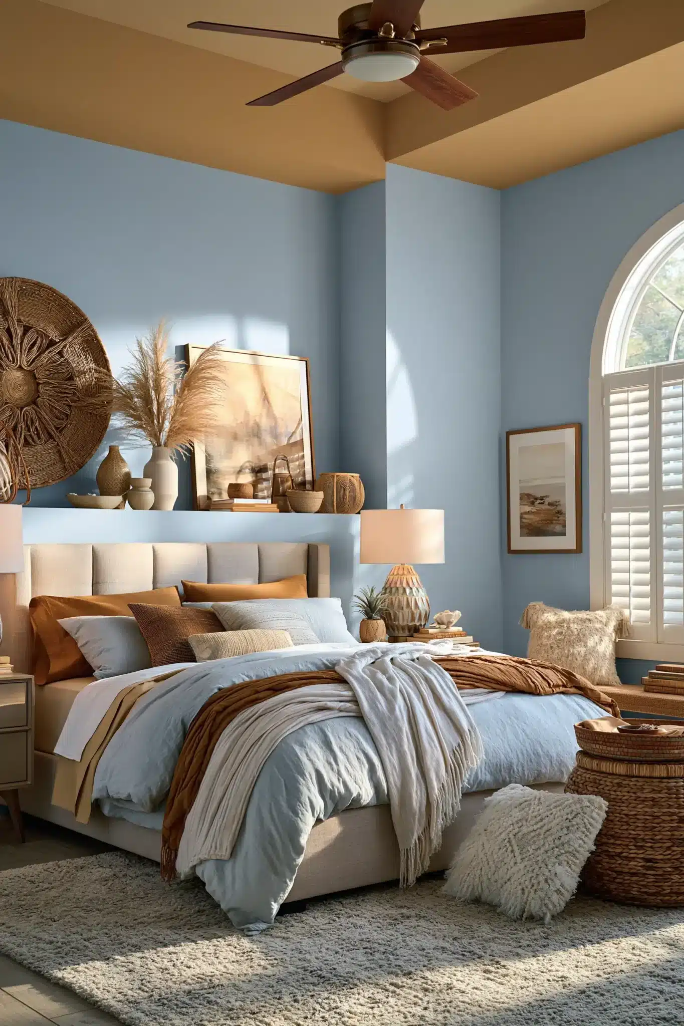 29 Light Blue and Yellow Bedroom Ideas for a Sunny Corner 20