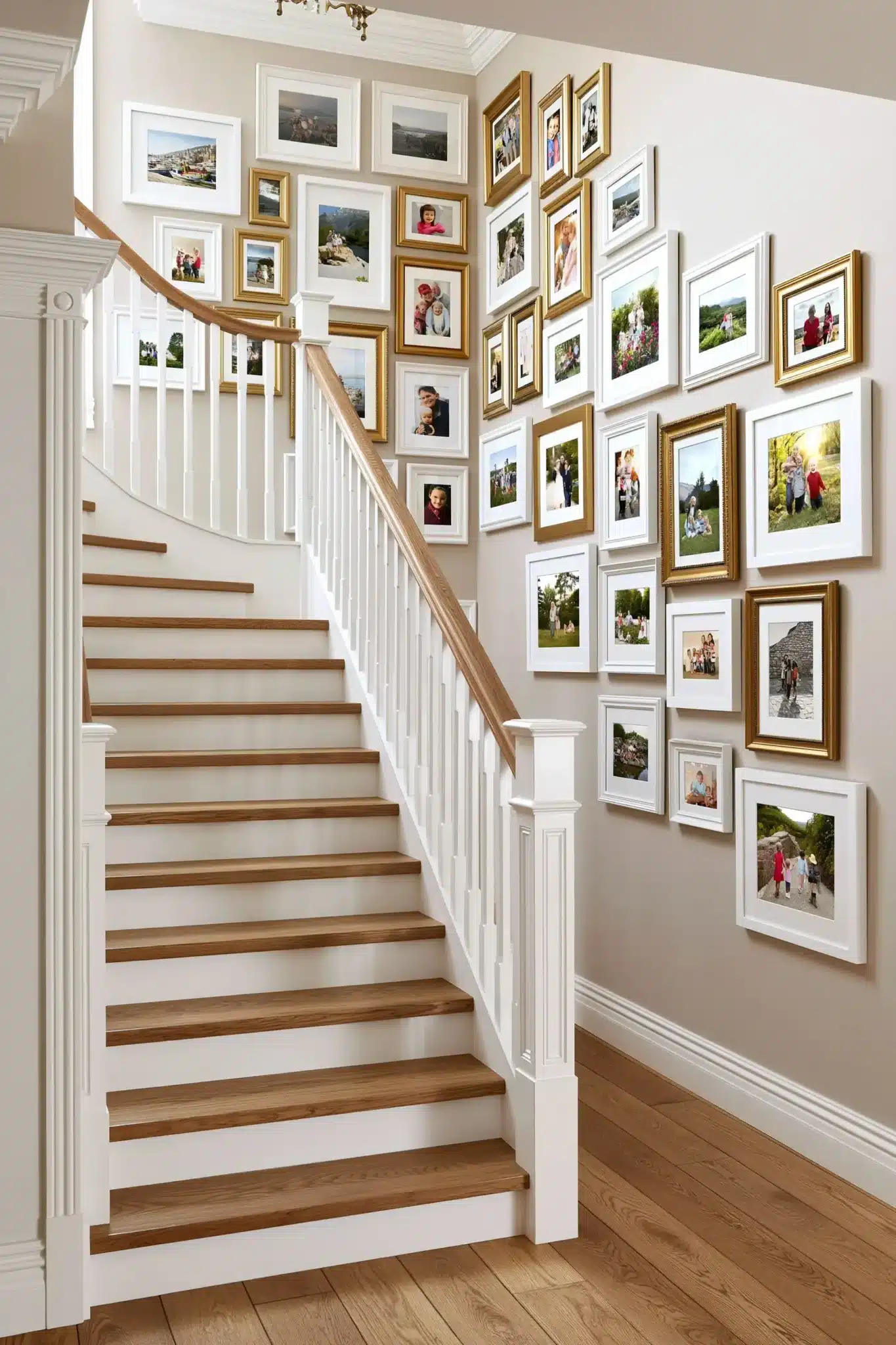 29 Staircase Wall Decor Ideas That Stop the Climb Feeling Bare 20