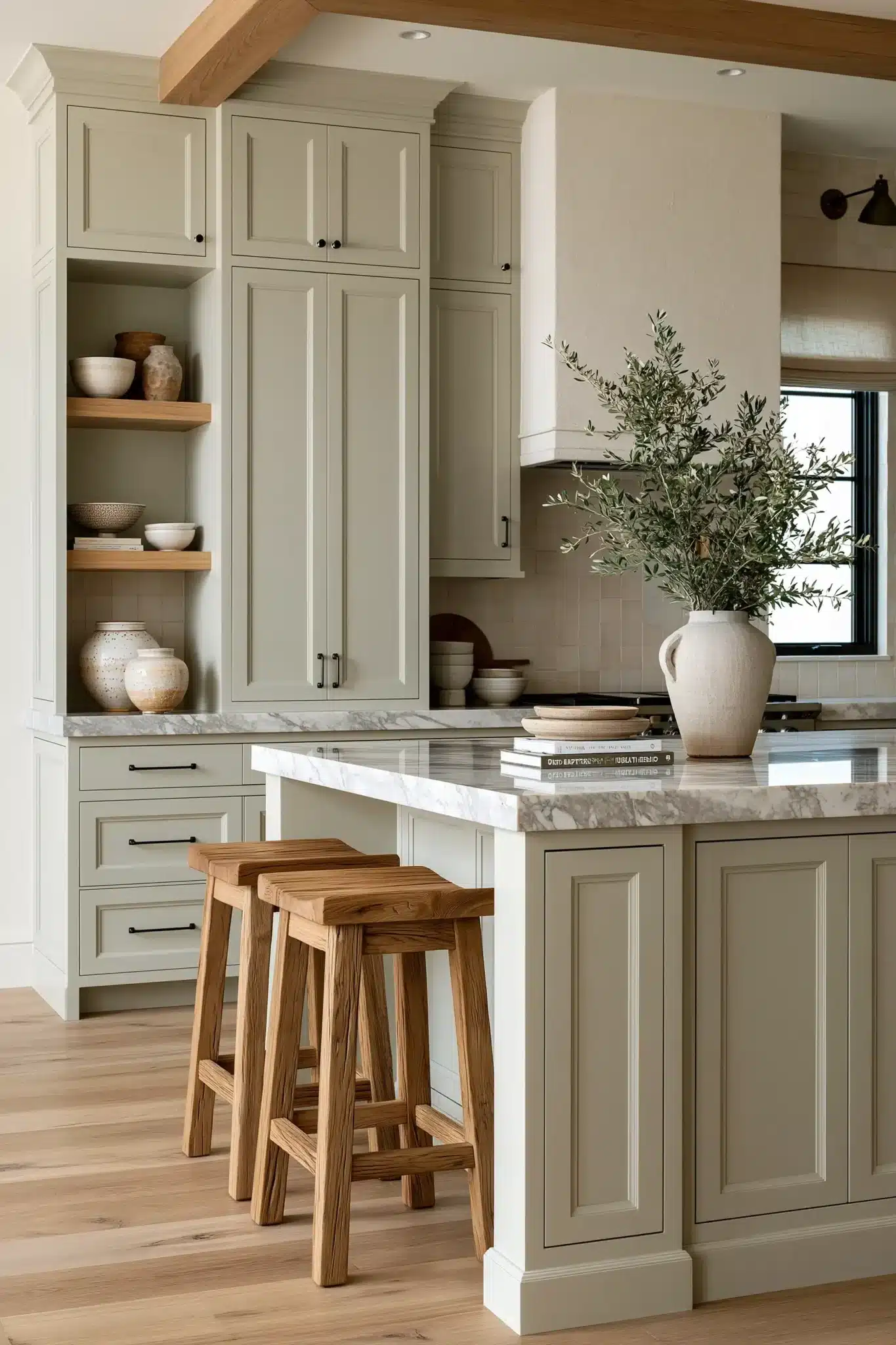 29 Sage Green and Cream Kitchen Ideas That Stay Soft 21