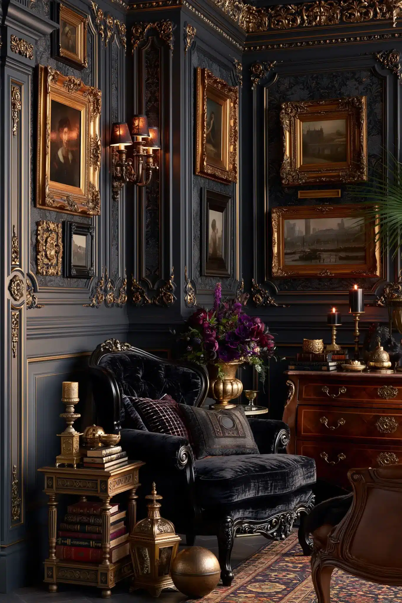 29 Victorian Gothic Decor Ideas with Real Antique Charm 21