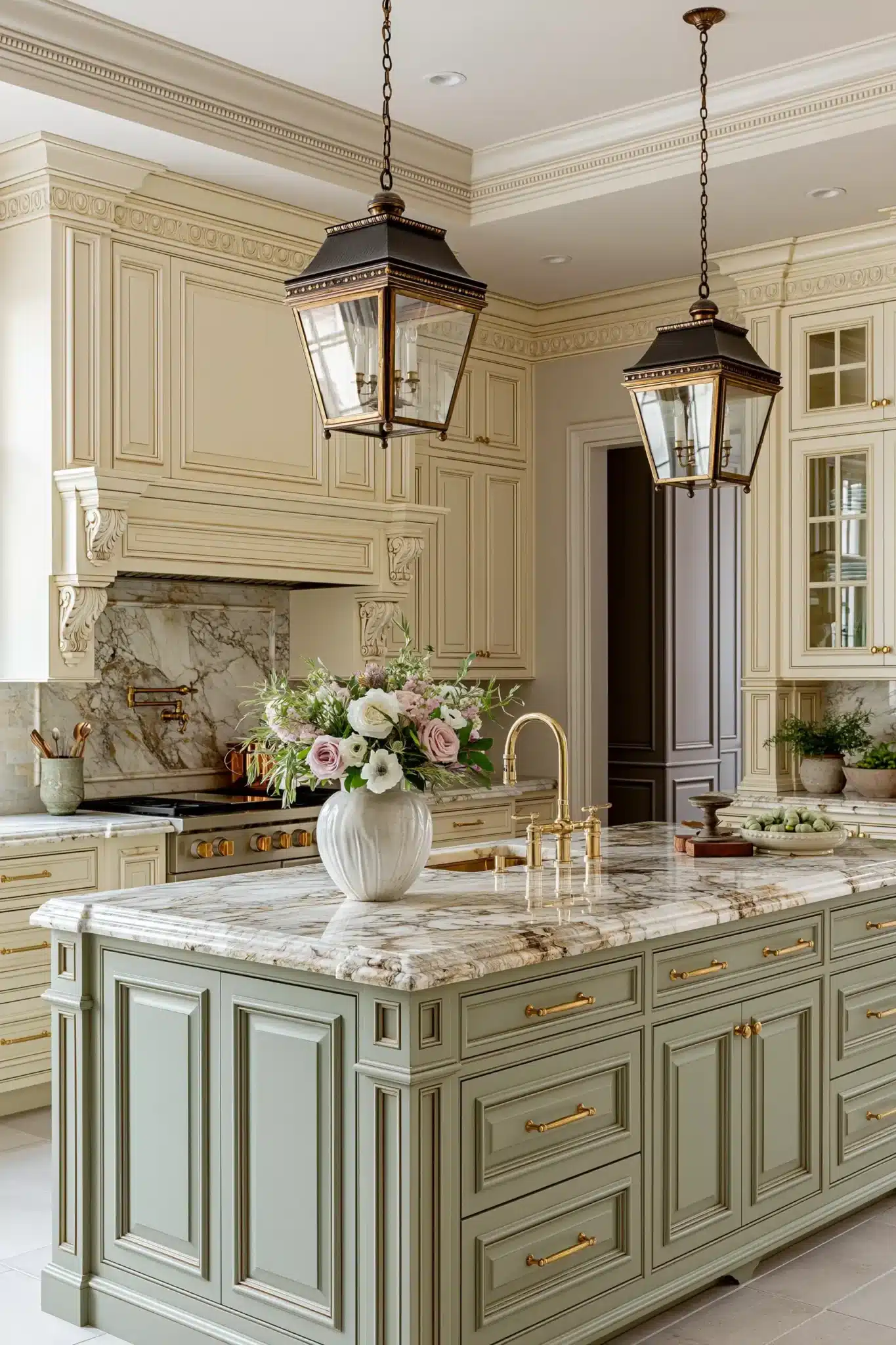 29 Sage Green and Cream Kitchen Ideas That Stay Soft 22