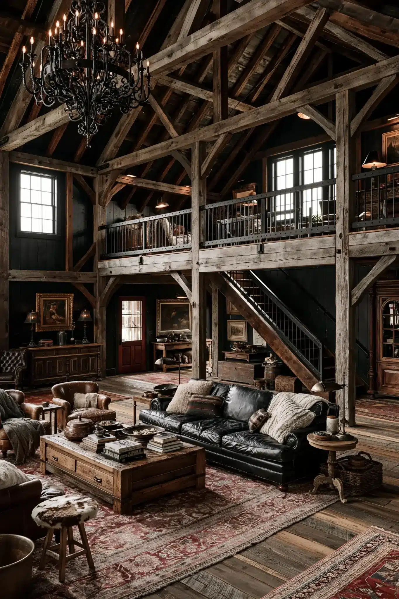 29 Western Gothic Decor Ideas That Mix Leather and Iron 22