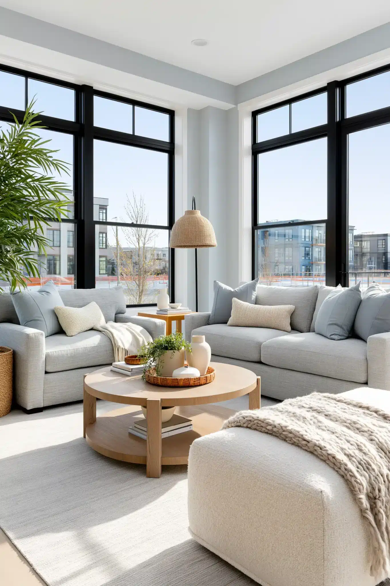 29 Light Blue and Grey Living Room Ideas That Stay Airy 23