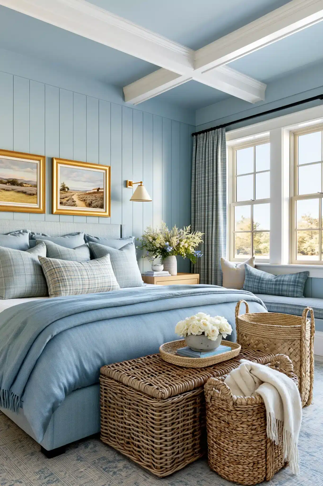 29 Light Blue and Yellow Bedroom Ideas for a Sunny Corner 23