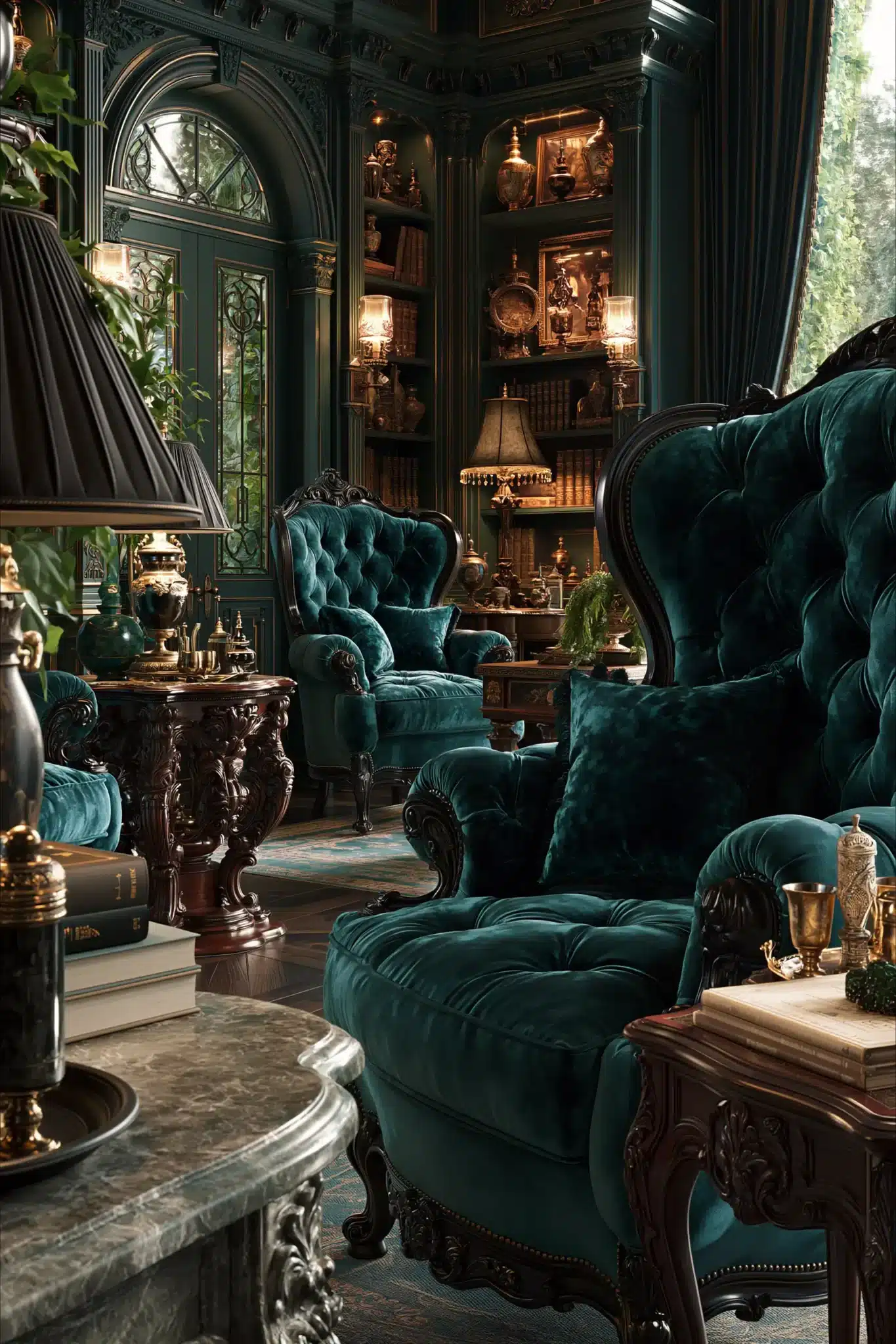 29 Victorian Gothic Decor Ideas with Real Antique Charm 23