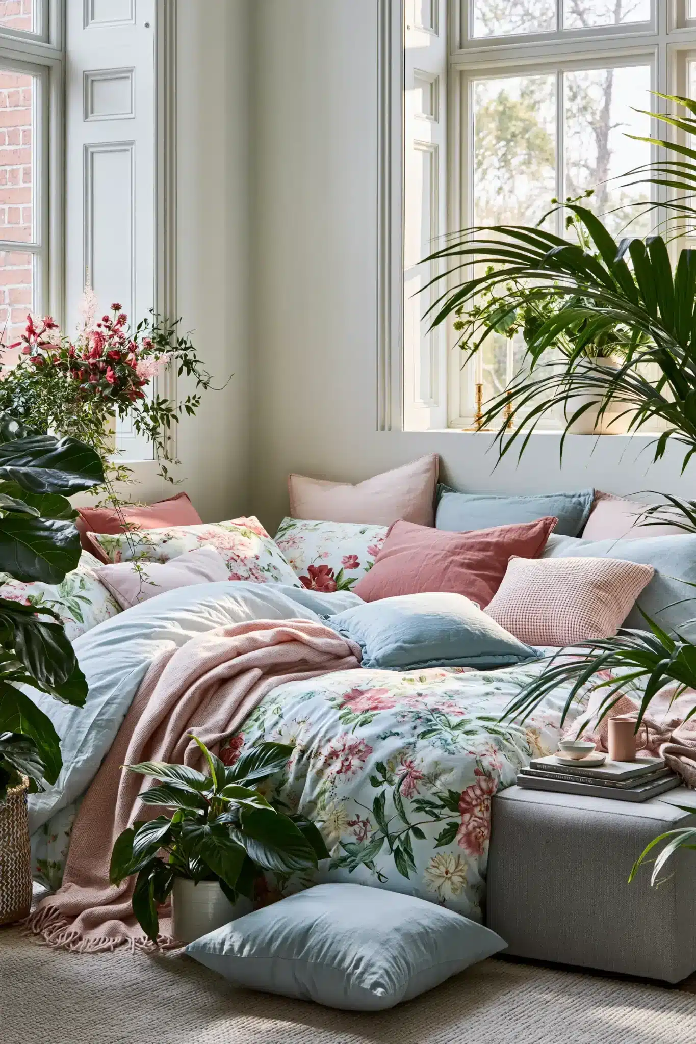 29 Light Blue and Pink Bedroom Ideas That Stay Grown-Up 24